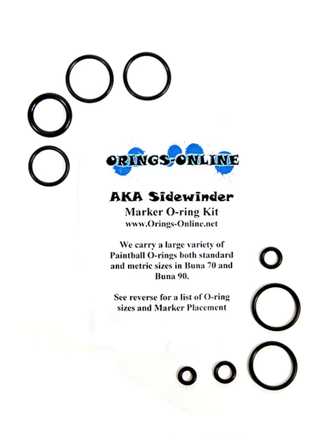 Custom Products Inline Regulator O-ring Kit x4 [cp_inline] - $6.45