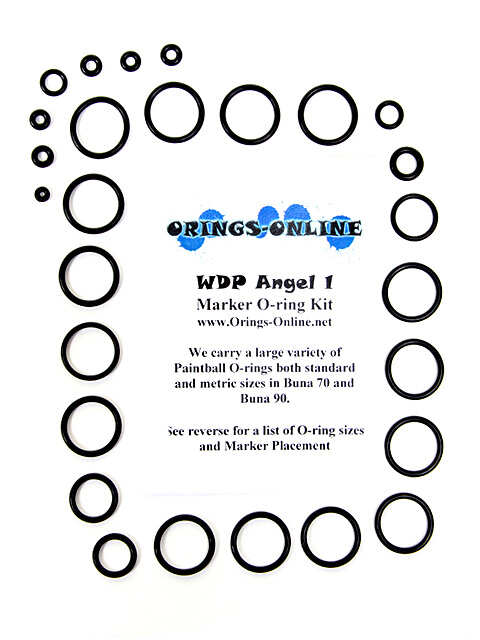 Buy Parker Metric Size O-Ring Kit 3 (386 Pieces), 30 Sizes NBR-70 Online at  desertcartINDIA
