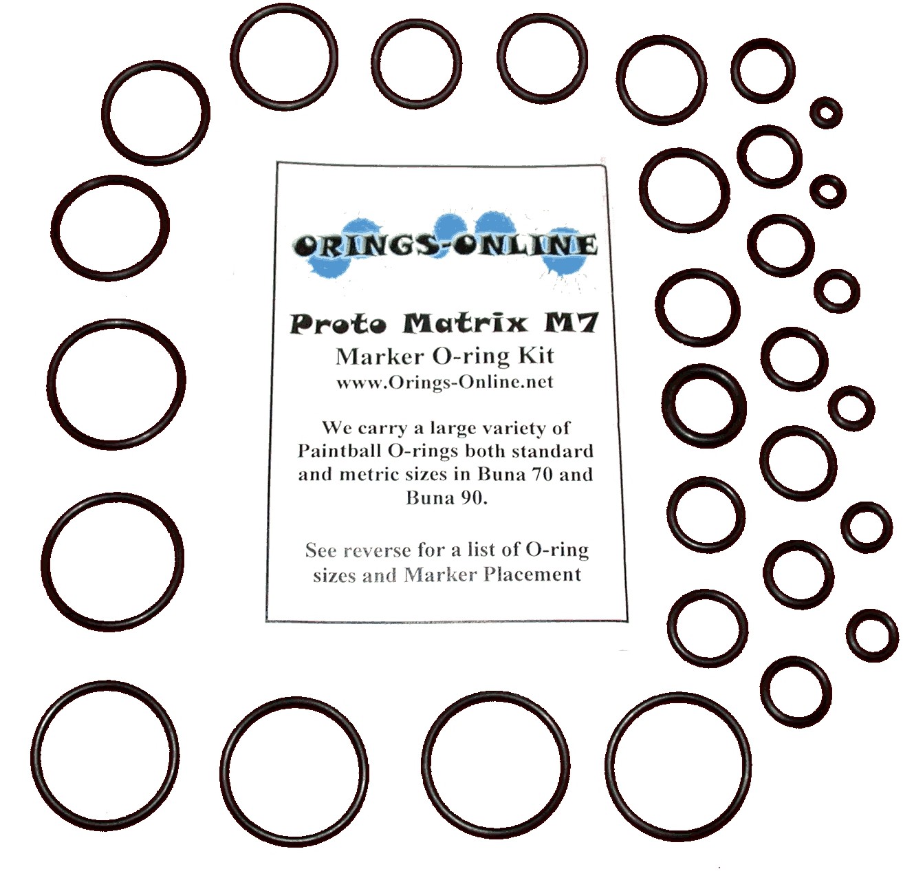 Proto Matrix M7 O-ring Kit [proto_matrix_m7] - $8.46 : Orings